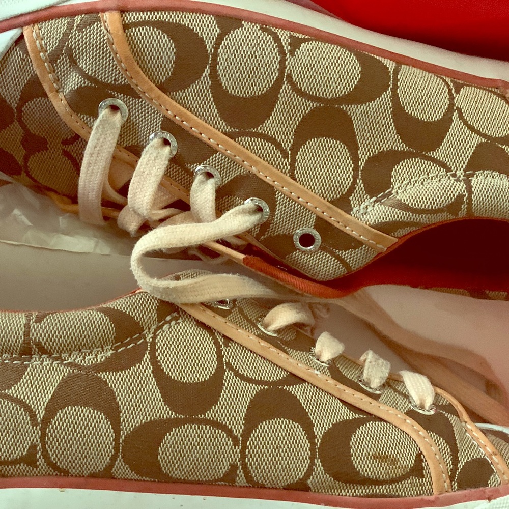Coach sneakers size 8 1/2